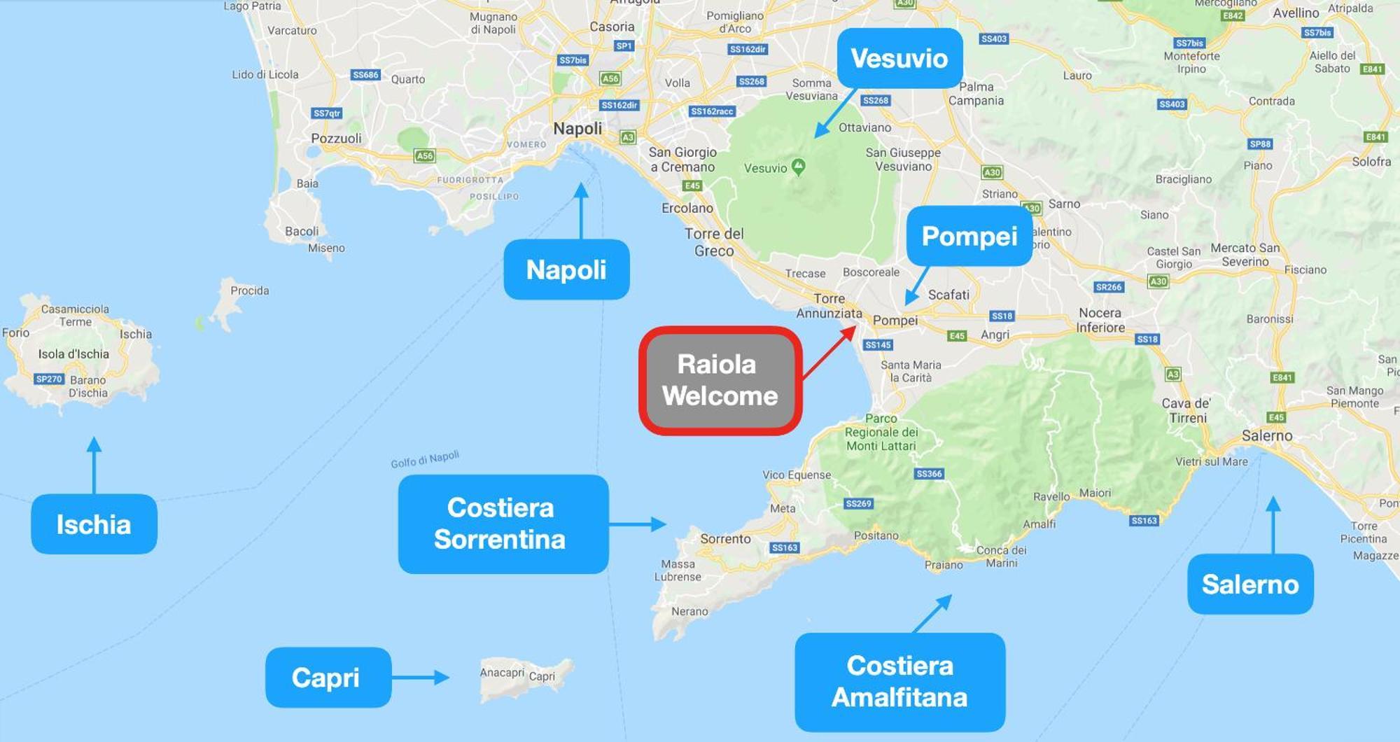Raiola Welcome Torre Annunziata Exteriér fotografie